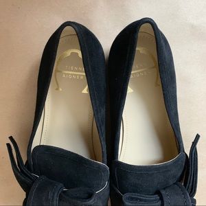 etienne aigner chiara bow loafers